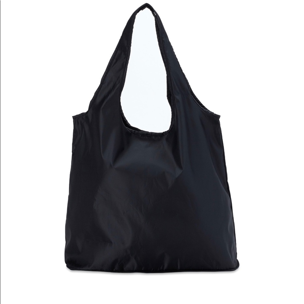 New No Boundaries Packable Black Tote Bag